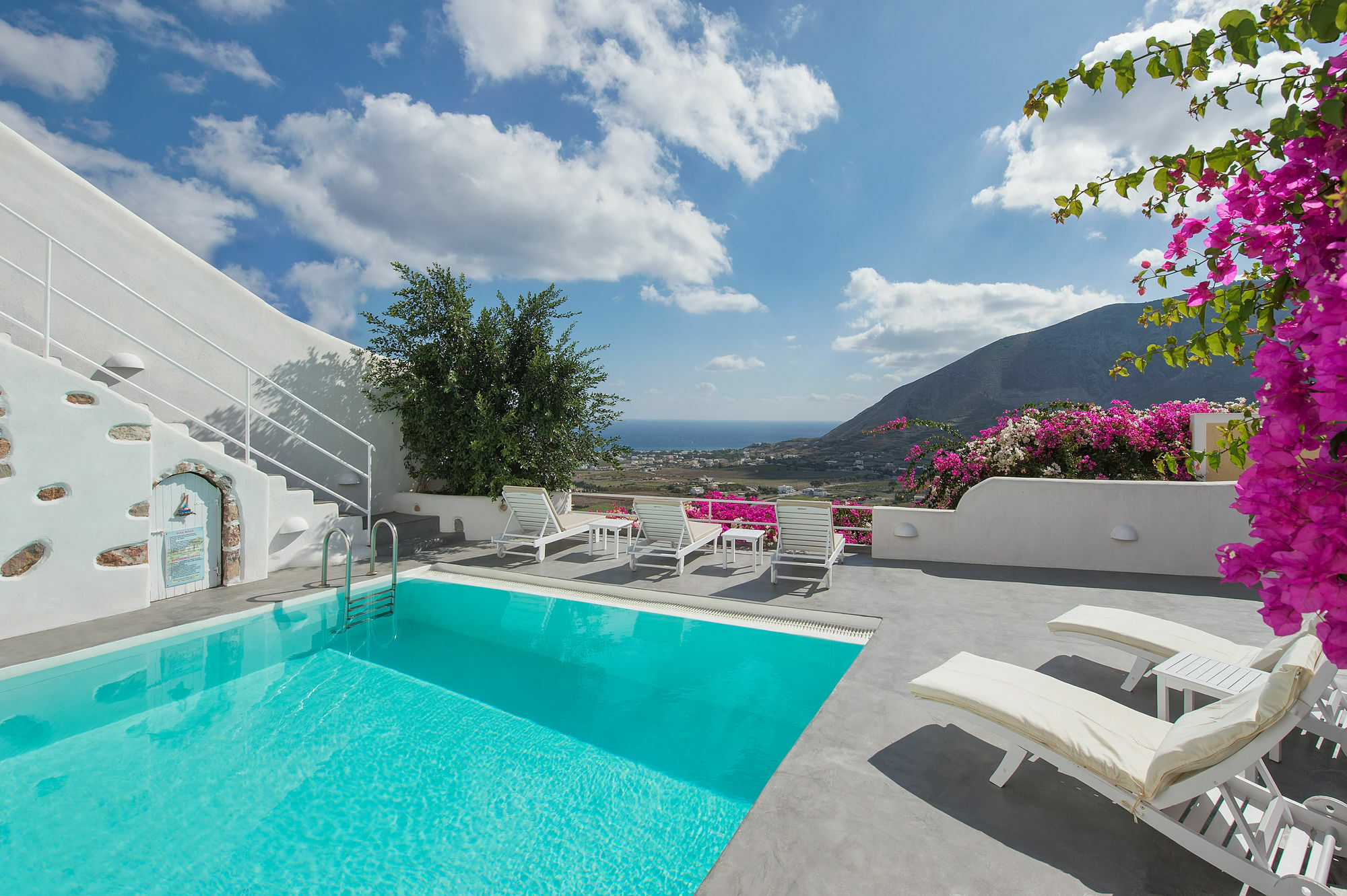 White Cave Private Villa Pýrgos Exterior foto