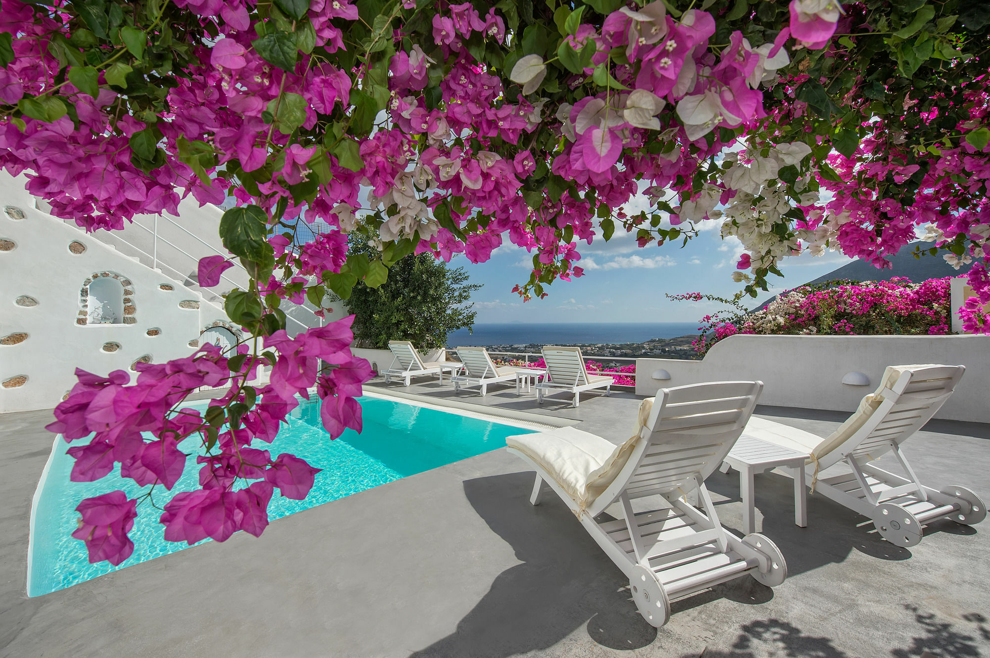 White Cave Private Villa Pýrgos Exterior foto