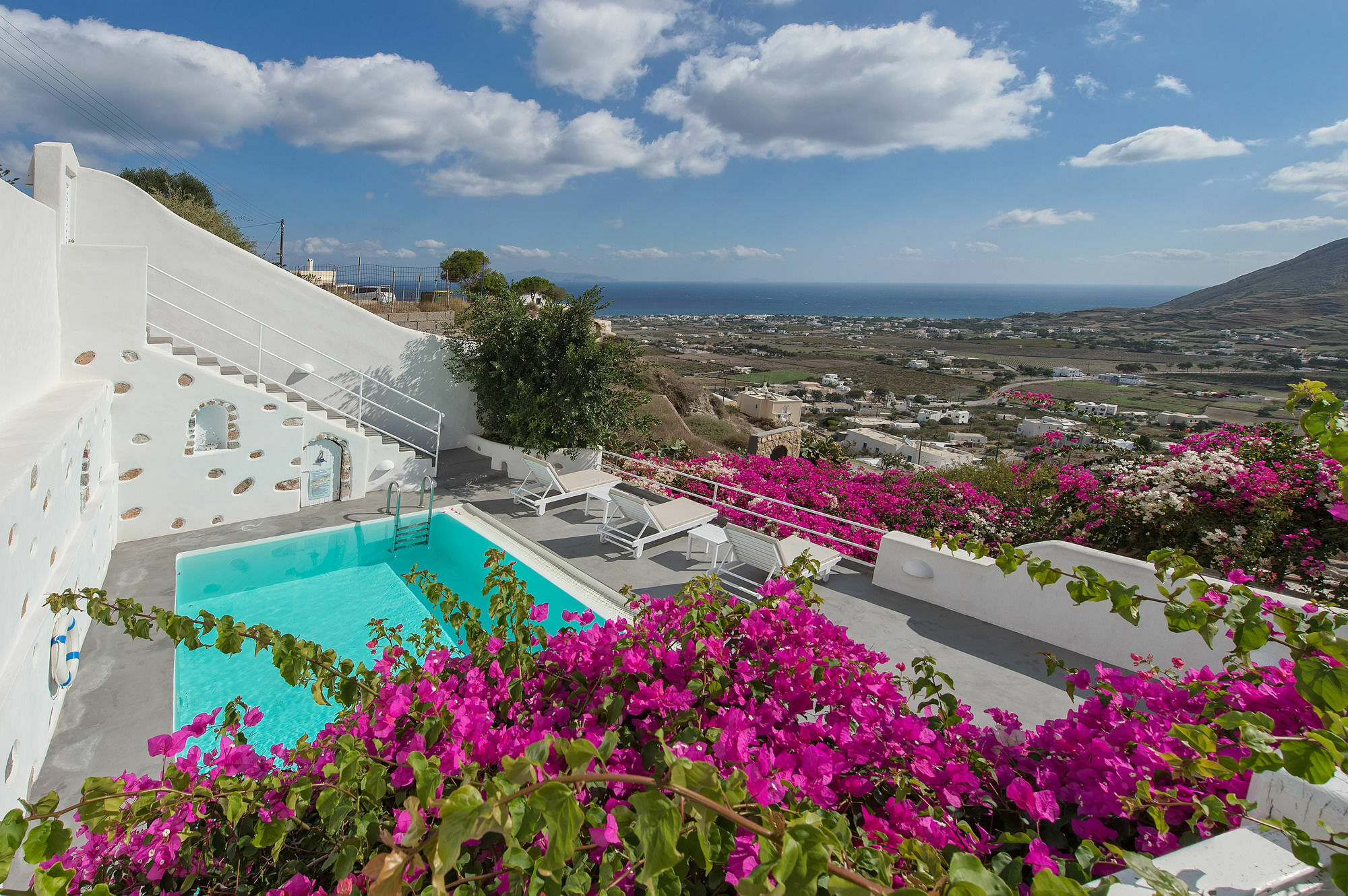 White Cave Private Villa Pýrgos Exterior foto